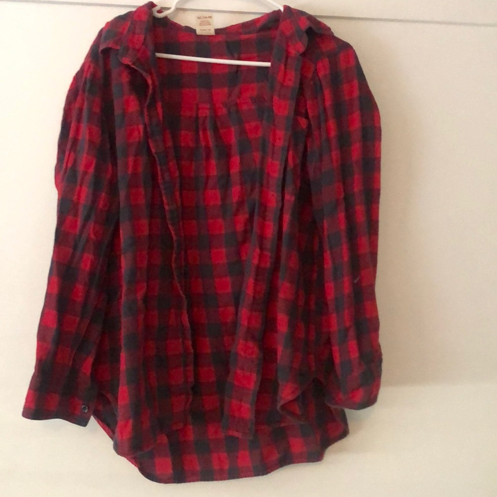 Oversized flannel